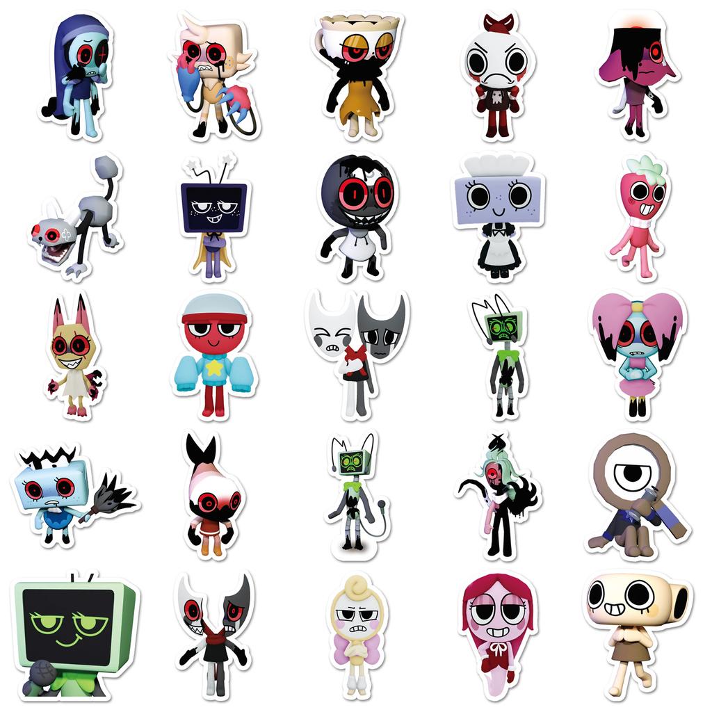 Stickers In The World Of Dandy (Dandy) Roblox Dandy's World Sticker Pack Stickers Set 50 Pcs