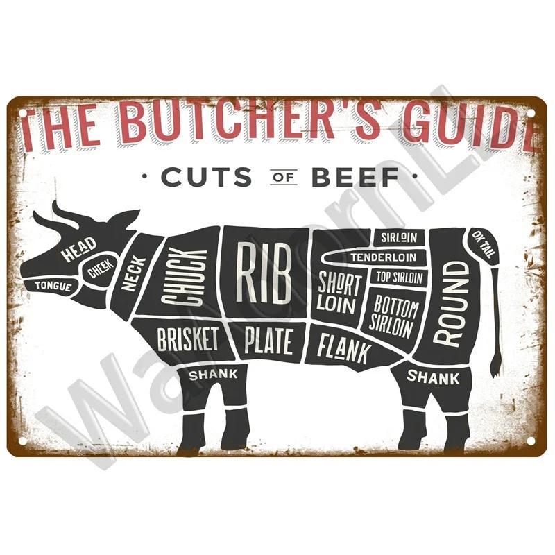 Metal Sign Home Decor Fast Food Vintage Tin Sign Plaque Metal Retro Plate Hot Dog Poster Wall Decor For Kitchen Cafe Diner Bar
