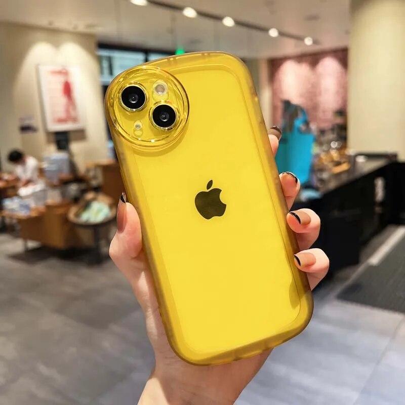 Suitable for iPhone 13 12 11 14 15 Pro Max XS XR X 14 Pro 11 Transparent Drop Protection Case 7 8 Plus Soft Case New
