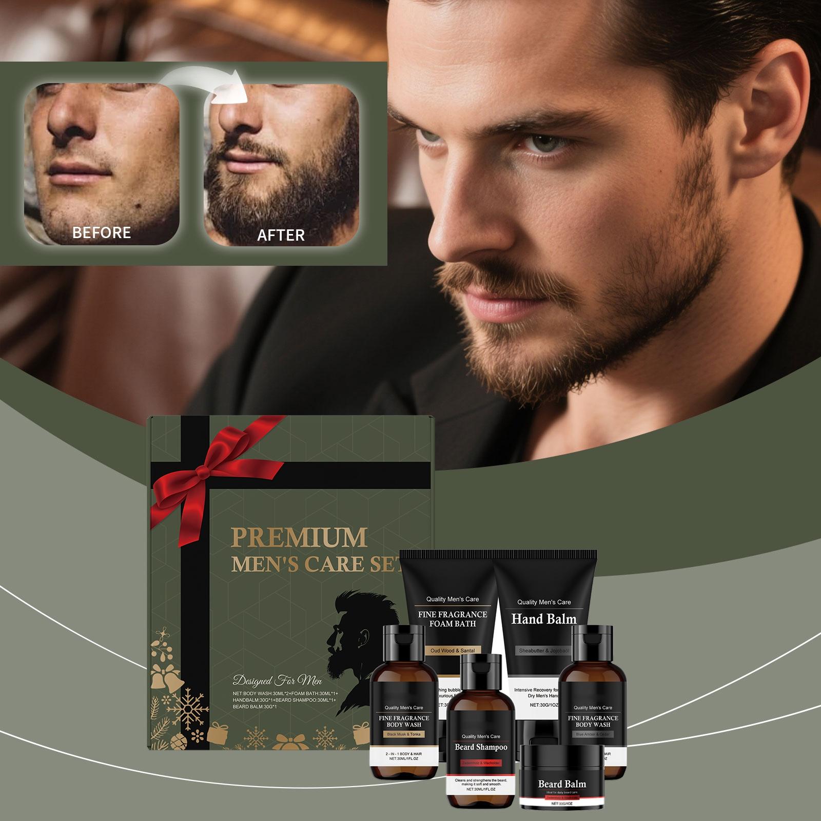 

Covering Beard Skin And Hair Care It Meets All Your Daily Care Needs Whether It s Beard Oil Body Wash Shampoo Or Facial Care Products 120ML One Size чорний