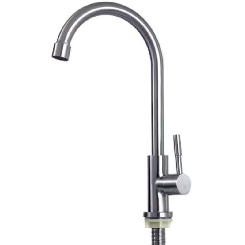 KEWNO Single Cold Universal Swivel Kitchen & Laundry Faucet