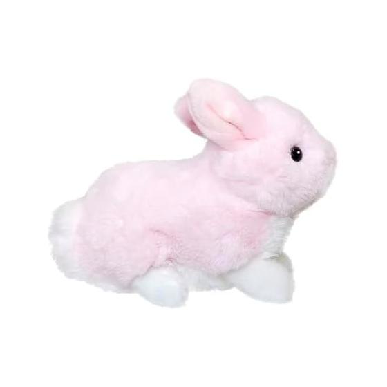 AURORA Plush Floppy Rabbit Crawling Pink