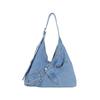 Spring New Simple Canvas Bag Denim Bag For Women Fashion All Match Shoulder Bag Casual Crossbody Bag Ladies Handbag