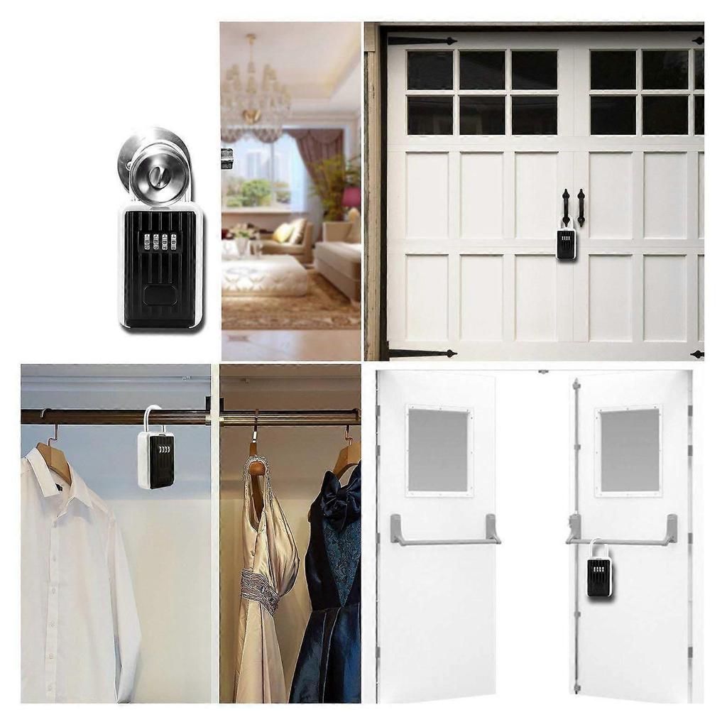 High quality  Anti-theft waterproof hook password key box hanging password box
