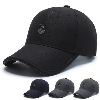 Unisex NLS Letter Crown Label Baseball Caps Outdoor Adjustable Spring and Autumn Casual Sunscreen Hat