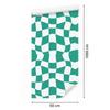 Casual Checkerboard Wallpaper for Living Room and Bedroom 50x1000