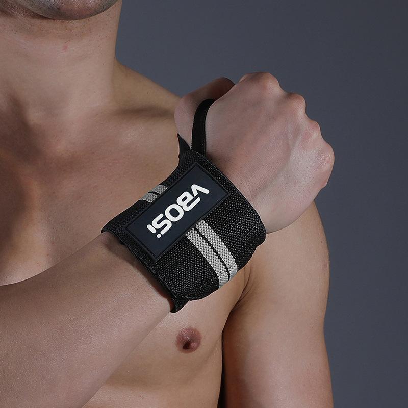 

1 piece sports wrist guard adult outdoor strap pressure protection horizontal bar weightlifting dumbbell track and field wrist guard Grey