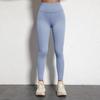 European & American Soft Elastic Yoga Leggings - Solid Color Nude Feel, Plus Size, Peach Butt Line