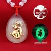 Zodiac Animal Pendant Necklace - Rat, Ox, Tiger - Unisex Jewelry Gift