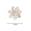 Blooming Flowers Porcelain Wall Hanging Ornaments Living Room Background Display Ceramic Peony Flower Wall-mounted Decorations