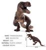 SanDoll Dinosaurierfigur, Realistisches Modell, Jurazeit, 30 cm hoch, Beeindruckendes fleischfressendes Reptil, Kinderspielzeug, Geschenk, Ausstellungsstück (Tyrannosaurus Typ 1)