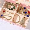2024 New High-end Jewelry Jewelry Box Storage Box Ring Earrings Ear Studs Bracelet Necklace Jewelry Storage Gift Box Display Box