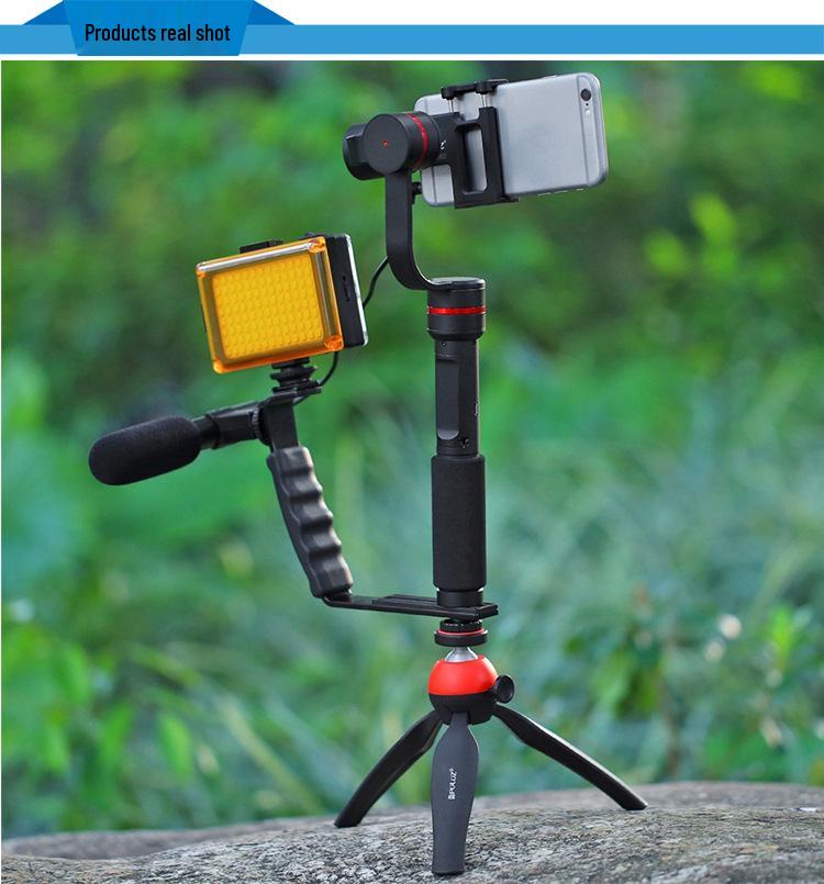PULUZ Fat Cow LED Photography Light for DSLR Cameras - Digital Fill Soft On-Camera Light for Video Shooting