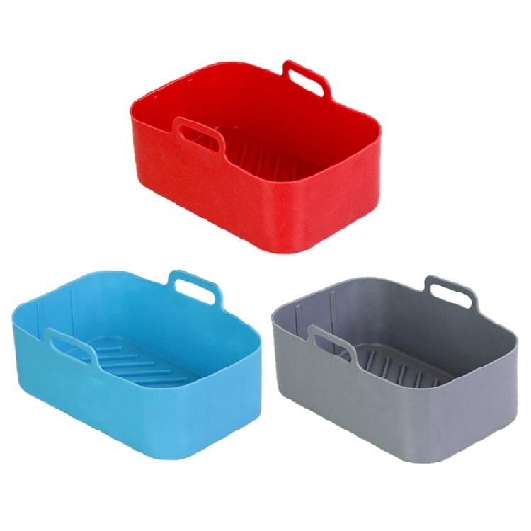 Reusable Air FryersSilicone Pot Square Liners Silicone Baking Tray Kitchen Tool