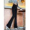 Micro-Pull Jeans Damen vielseitig Frühling neu kleine Mikro-Schlaghose schlank und dünn hochtaillierte Hose Tide