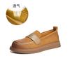 Single shoes women's 2025 spring new retro fashion shoes women's shallow mouth flat shoes versatile shoes children