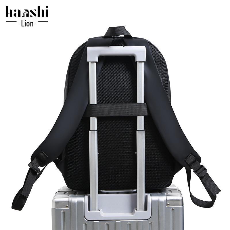 High-End Fashion Waterproof Backpack: Commuting, Travel, and School Companion for Men and Women