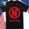 Proteja Seus Filhos Camiseta Cancelar Netflix Camiseta Unissex