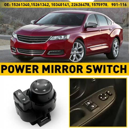 Mirror Switch Front Driver Left Side Fit For Chevy LH Hand Chevrolet Impala