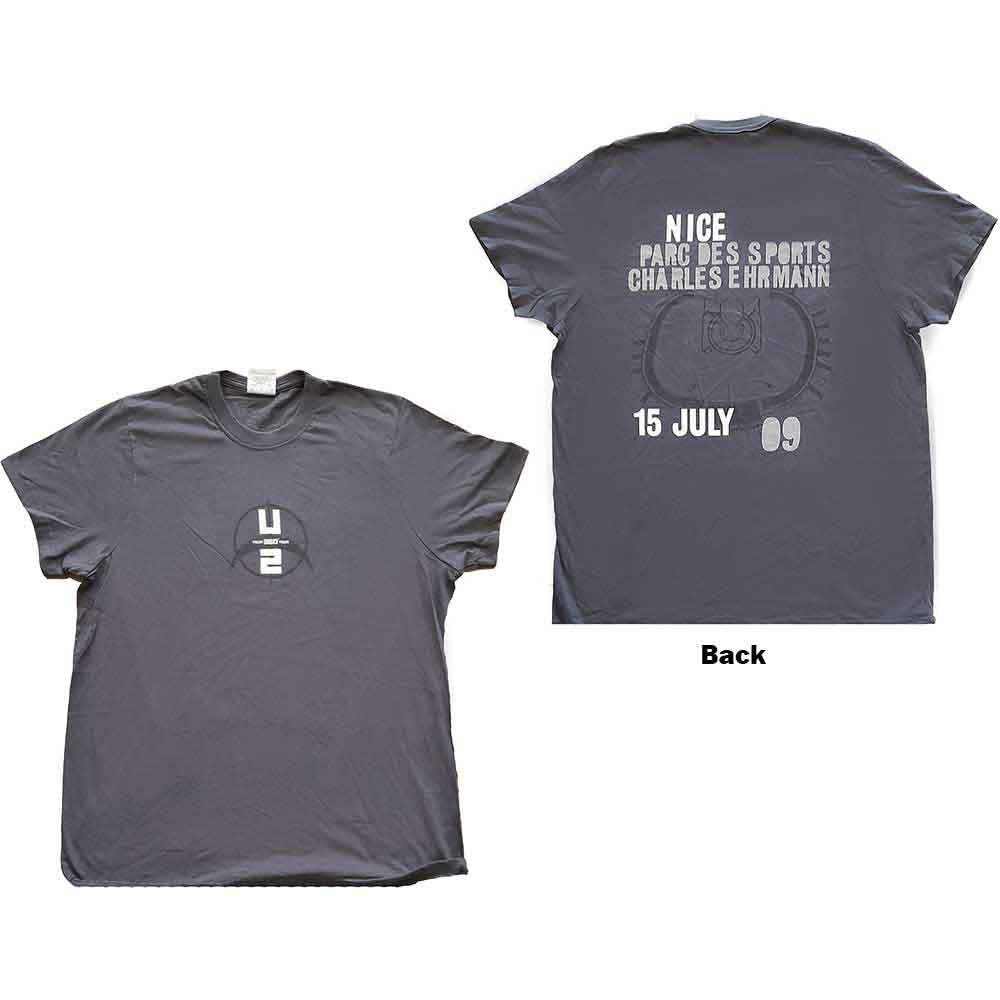 U2 - 360 Degree Tour Nice 2009 (T-Shirt) 4XL