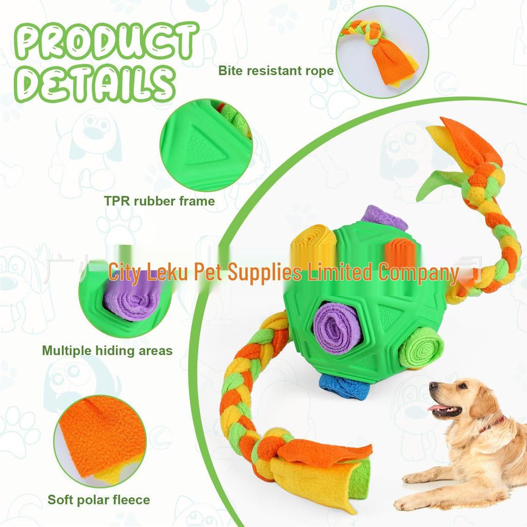New Cross-Border Pet Toy: Puzzle Training Snuffle Ball for Dogs
