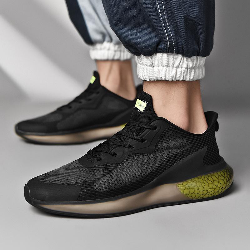 2025 Mens Running Shoes Ultralight Male Tennis Shoes Sports Sneakers Men Gym Jogging Sneakers Men Athletic Shoes Basket Black