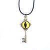 The Owl House Vintage Eye Key Design Alloy Pendant Necklace For Fans And Collectors