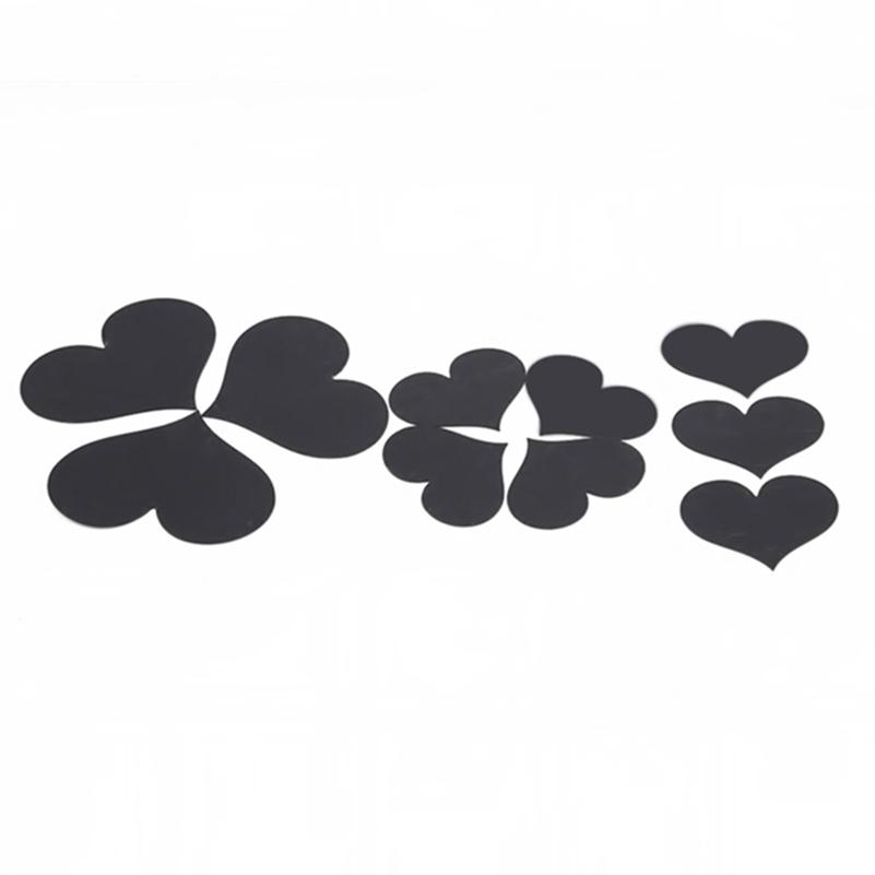 Decal Art Domácí dekorace zrcadlové samolepky na zeď 10ks/set Ložnice Party Mural Art