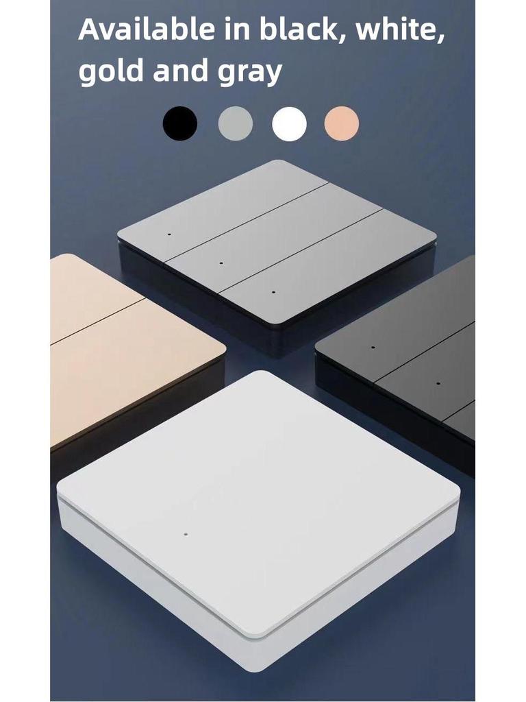 Tuya Zigbee Smart Home Wandknopf: Lichtschalter mit Timer, steuerbar per App und Sprachsteuerung.