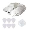 6/12pcs Guitar Picks with Box Stainless Steel Metal 0.3mm Electric Guitar Bass Picks Plectrum Guitar Parts Accessories TMZ