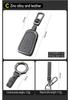 Elephant Grey Car Key Holder for Isuzu Model A
