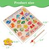 Kindergarten Magnetic Building Blocks & Fishing Game Set: Educational Toys for Parent-Child Interaction