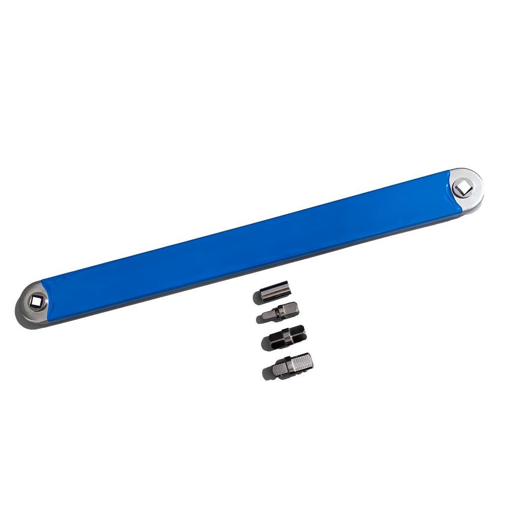 15" Multifunctional Dual-Purpose Interchangeable Head Offset Extension Wrench, 3/8".