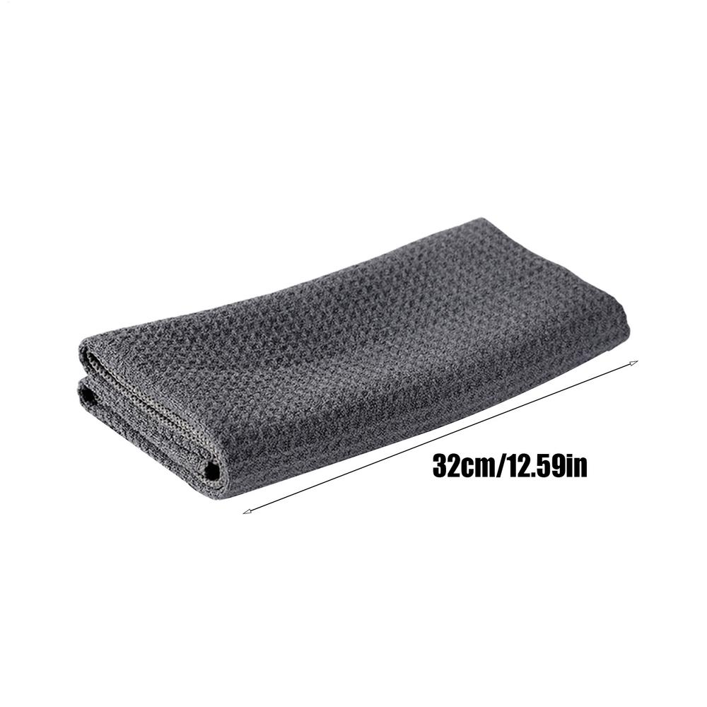 Washable Towel Absorbent Waffle Weave Kitchen Towels Lint-Free & Quick-Dry Cleaning Cloth For Dishes Floor Car Mirror Furniture
