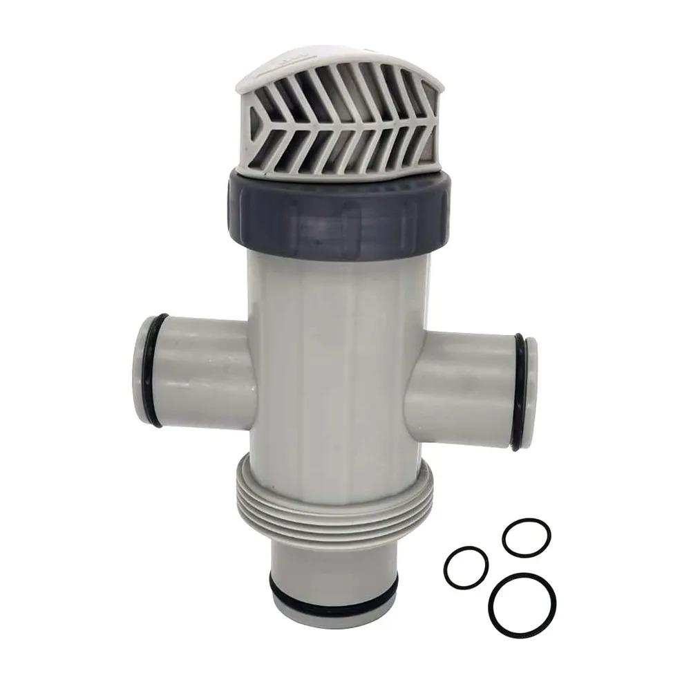 11872 Dual Split Hose Plunger Valve Hose Connector Compatible with Electric Manual Pool Pump and Above Ground Pool 11872