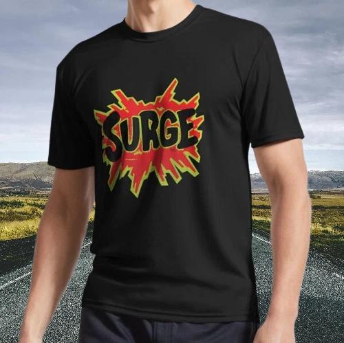 New Shirt Coca-Cola Retro Surge Logo Graphic Active T-Shirt Funny Size S - 5XL S