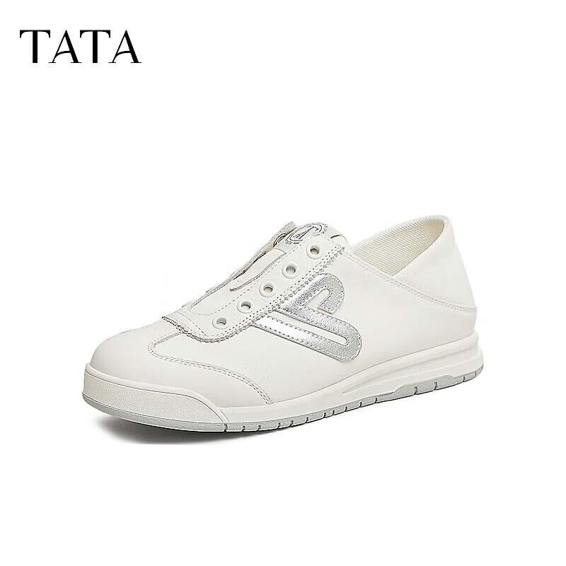 TATA Women s Fashion Casual Flat Cortez Shoes 37