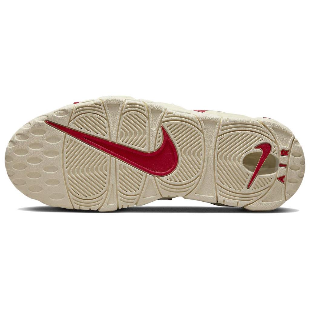 New Nike Air More Uptempo White Red Sail Women's FN3497-100