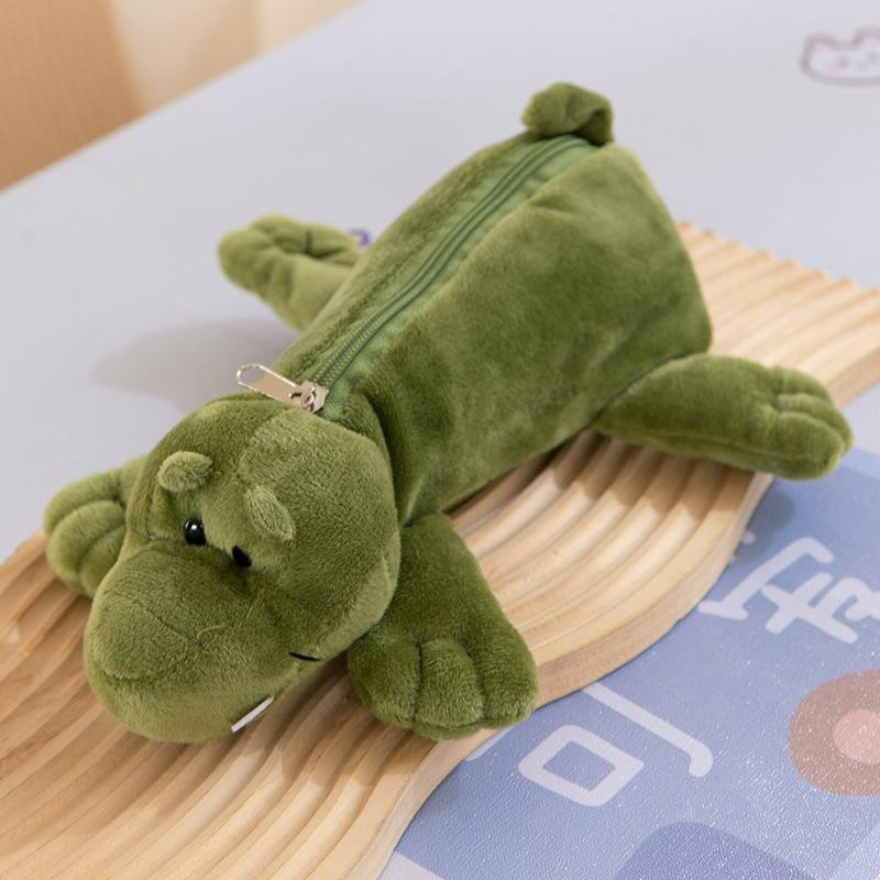 

Креативна плюшева пенал-сумка з тваринами великої місткості Сумка для канцелярії для хлопчиків та дівчаток Багатофункціональна сумка для зберігання Косметичка 30cm