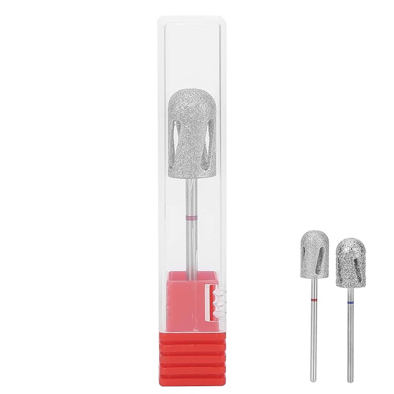 Pedicure Drill Bits for Feet,Pedicure Skin Bit,Pedicure Drill Bit Safety Enough to Use,Stainless Steel Pedicure Drill Bit for Foot Calluses,Foot Nail A1f
