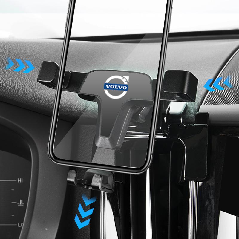 Für Volvo XC60 Handyhalter S90 XC90 S60 V90 V60 XC40 Handy Auto Halterung Spezielle Halterung