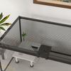 Reptile Box Reptile Breeding Box Transparent Terrarium Habitat Sliding Lid Wire Mesh
