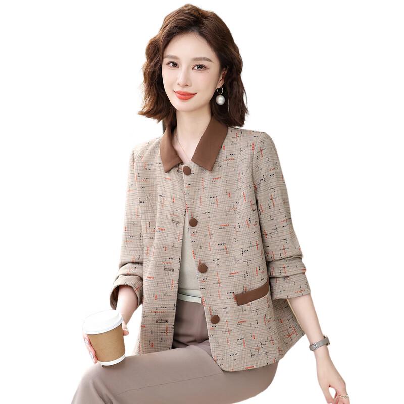 YUZHAOLIN Elegant Casual Jacket for Moms
