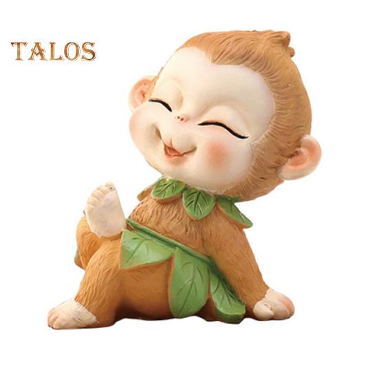 

Мультяшная фигурка короля обезьян, сидящая спящая статуя обезьяны, Великие мудрецы, равные небесам, скульптура для домашнего офиса, приборной панели автомобиля, украшение B