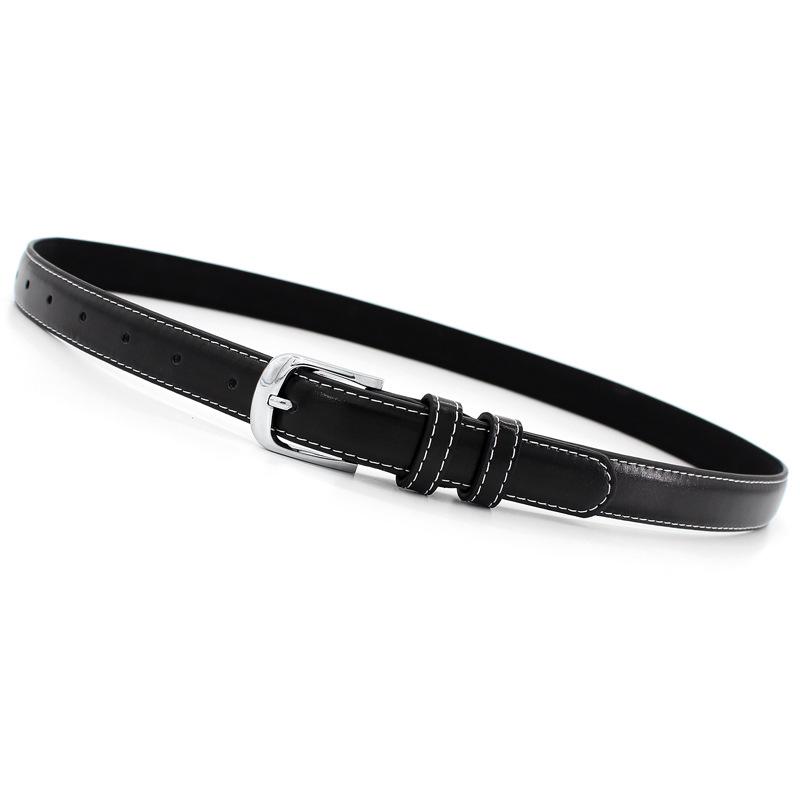 Pin Buckle Women'S Thin Belt Student Trend Decoration With Jeans Women'S Belt