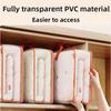 Extra Large PVC Mesh Fabric Storage Bag Waterproof Travel Organizer For Clothes Quilts Home Bedroom Dormitory Organizer Bag