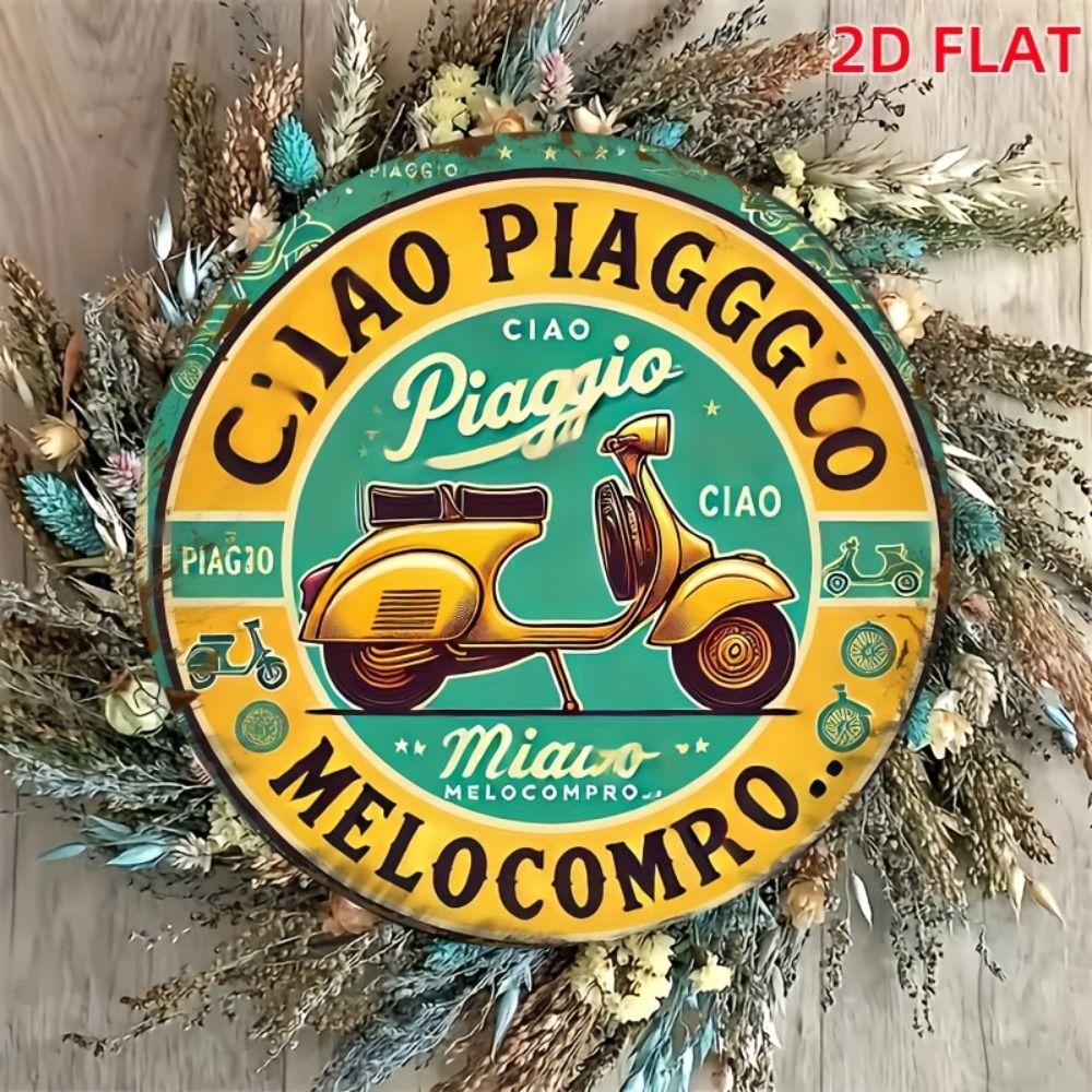 Garage Bar Metal Tin Sign Wall Decor 20x20cm