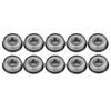 10pcs F608Z Shielded Steel Flanged Miniature Ball Bearings 8*22*7mm