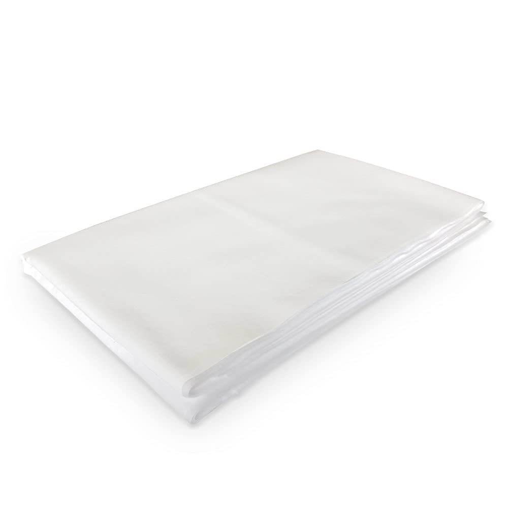 7 sztuk materiału tenugui Tokuoka 37cm x rozmiar L (delikatna tekstura), 92cm, biały, gładki.