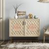 1Pcs Wood Carved Onlay Delicate Natural Solid Wood Corner Decorative Applique for Wall Door Furniture Cabinet Cupboard Window